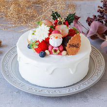画像をギャラリービューアに読み込む, 【2023ご予約】苺のクリスマス生デコレーションケーキ
